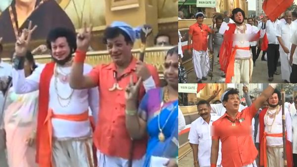 பொதுக்குழு கூட்டம்.. எம்ஜிஆர் வேடம், பாடல்களுக்கு ஆட்டம்! வானகரத்தில் நெகிழ்ந்த அதிமுக தொண்டர்கள்