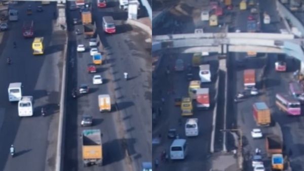 பெருங்களத்தூர் டூ பரனூர்.. உயிர் பலி வாங்கிய இரும்புலியூர் ஜிஎஸ்டி சாலை பள்ளம்.. பைக் ஓட்டிகளே உஷார்