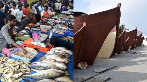 உக்கடம் புல்லுக்காட்டில் பிரம்மாண்டமாக திறக்கப்படும் மீன் சந்தை.. கோவை மக்களுக்கு குஷிதான்