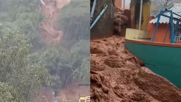 திருவண்ணாமலையில் மற்றொரு இடத்திலும் மண் சரிவு.. அலறியடித்து ஓடிய மக்கள்.. வீட்டை விட்டு வெளியேற்றம்!