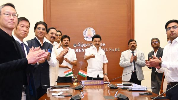 ராணிப்பேட்டை ரேஞ்சே மாறுது.. ரூ.1500 கோடியில் காலணி உற்பத்தி ஆலை! அடிக்கல் நாட்டிய முதல்வர் ஸ்டாலின்