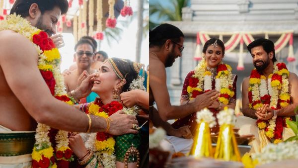 மஞ்சள் தாலி கழுத்தில் ஏறிய வேளை.. க்யூட் புகைப்படங்களை வெளியிட்ட கீர்த்தி சுரேஷ்.. குவியும் வாழ்த்து