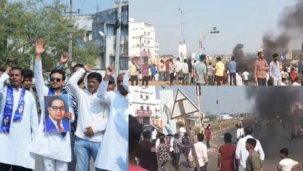 கர்நாடகா: அமித்ஷா ராஜினாமா கோரி கலபுரகியில் 'பந்த்- கொடும்பாவி எரிப்பு- இயல்பு வாழ்க்கை பாதிப்பு!