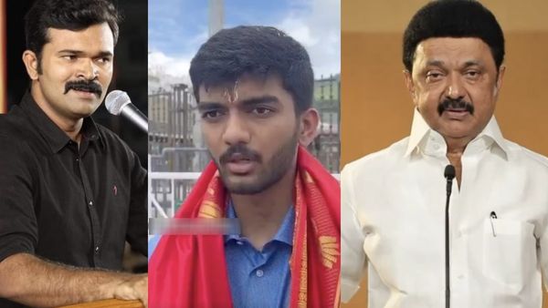 தெலுங்கில் மாட்லாடும் குகேஷ்..முதல்வர் 5 கோடி கொடுத்தது ’இதற்கு’ தான்! நாதக சாட்டை துரைமுருகன் பரபர!