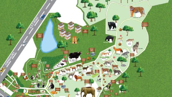 வண்டலூருக்குள் வந்த விருந்தாளி.. ஓட்டேரி ஏரியில் 