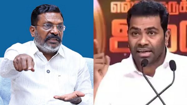 ஆதவ் அர்ஜுனாவுக்கு ஏதோ திட்டம் இருப்பது போல் தெரிகிறது.. தொல் திருமாவளவன்