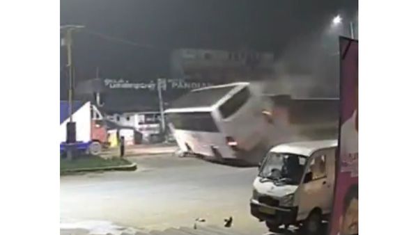 யூ-டர்ன் போட்ட பஸ்! தூக்கி வீசிய டாரஸ் லாரி! ஸ்ரீபெரும்புதூரில் தொடரும் விபத்துகளுக்கு காரணம் என்ன?