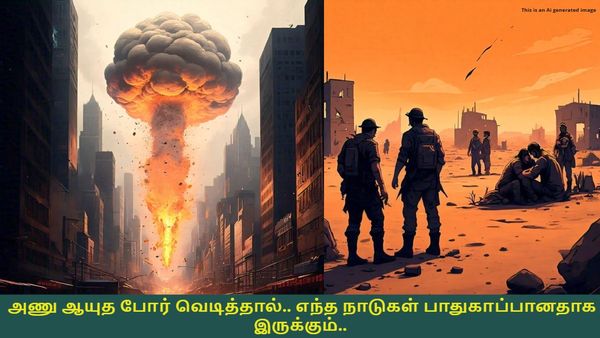 அணு ஆயுத போர் வெடித்தால்.. எந்த நாடுகள் பாதுகாப்பானதாக இருக்கும்.. லிஸ்டில் இந்தியா இருக்கா?