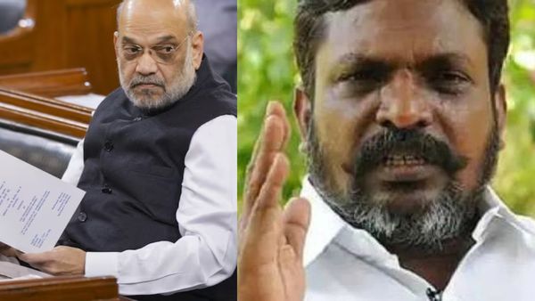 அம்பேத்கர் பெயரை 1000 முறை உச்சரித்த திருமாவளவன்! அமித்ஷாவுக்கு எதிராக கண்டன முழக்கம்