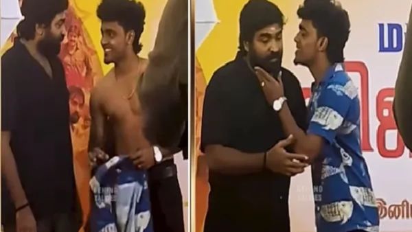பிறந்தநாள் கொண்டாடப்போன விஜய் சேதுபதி.. சட்டென ரசிகர் கொடுத்த அதிர்ச்சி! உடம்பில் அந்த உருவம் 