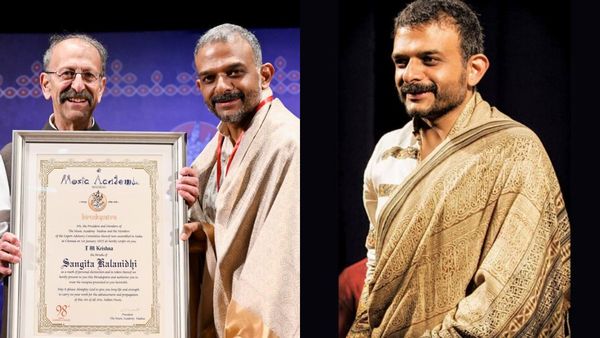 பெரும் பஞ்சாயத்துகளுக்கு இடையே.. சங்கீத கலாநிதி விருதை பெற்றார் டி.எம்.கிருஷ்ணா!