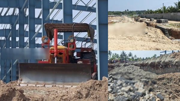 பொள்ளாச்சி அருகே தனியார் தொழிற்சாலையின் சுற்றுச்சுவர் இடிந்து விழுந்து இருவர் பலி 