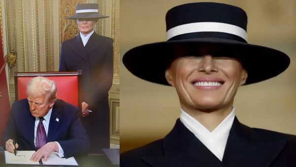 டிரம்ப் பதவியேற்பு விழாவில் பங்கேற்றது அவரது உண்மையான மனைவி கிடையாதாம்! ஷாக் தகவல்