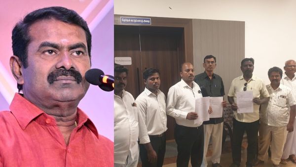 Seeman Vs Periyar: பெரியாரிஸ்டுகள் மீது வெடிகுண்டு வீச்சு பேச்சு- சீமான் மீது போலீசில் திவிக புகார்!