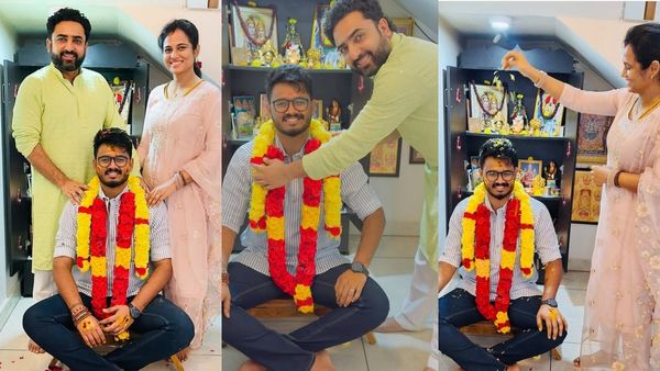 வீட்டில் விசேஷம்! ரம்யா பாண்டியன் பகிர்ந்த மகிழ்ச்சி செய்தி! கொண்டாடும் குடும்பம்.. குவியும் வாழ்த்து