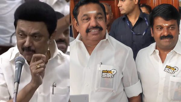 “சாருங்க எல்லாம் பேட்ஜ் மாட்டிக்கிட்டு வந்துட்டாங்க”.. முதல்வர் ஸ்டாலின் பேச்சால் கொந்தளித்த அதிமுக!