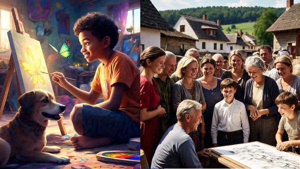 குழந்தை நீதி கதைகள்: ஓவியனின் கையில் கிடைத்த மாயாஜாலம்