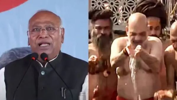 கங்கையில் நீராடினால் வறுமை ஒழியுமா.. அமித்ஷாவை சாடிய மல்லிகார்ஜுன கார்கே.. பாஜக பதிலடி