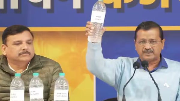 நச்சு யமுனை நதிநீரை பாட்டிலில் அனுப்புகிறேன் குடித்து பாருங்க..தேர்தல் ஆணையத்துக்கு கெஜ்ரிவால் பதில்