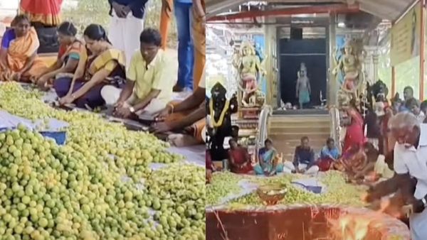 இந்த பிரபலம் விஜய் கட்சிக்கு போறாரா? தூத்துக்குடி கோயிலில் எலுமிச்சையுடன் பிக் பாஸ் நடிகை! பலிக்குமா