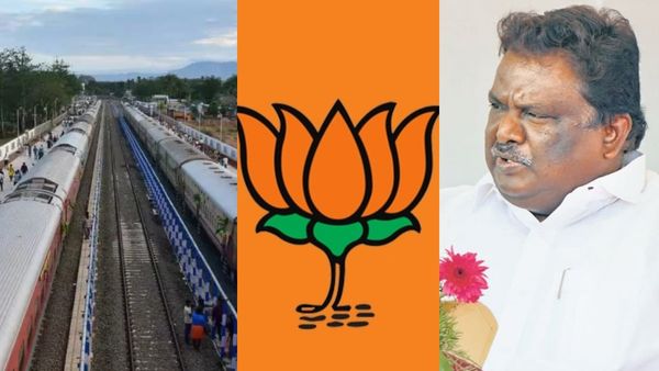 மதுரை தூத்துக்குடி ரயில் பாதை.. தமிழக அரசு எதுவுமே சொல்லவில்லை! பாஜகவின் ஓரவஞ்சனை.. அமைச்சர் தாக்கு!