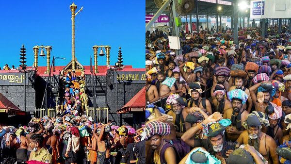 ஐயப்பனை காண திரண்ட பக்தர்கள்..திணறுது சன்னிதானம்! சத்திரம் வழி செல்லும் பக்தர்களுக்கு ஷாக் செய்தி!