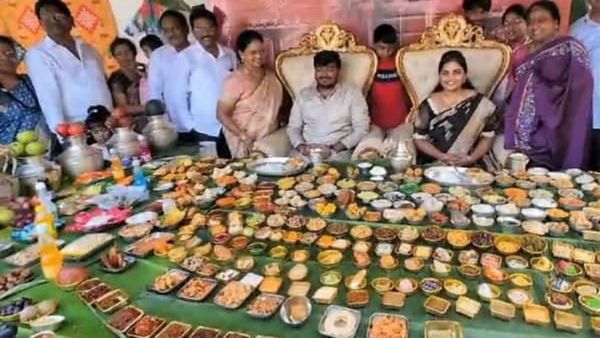 ஆந்திராவில் மாப்பிள்ளைக்கு மறக்க முடியாத விருந்து வைத்த மாமியார்.. 470 ஐட்டங்களா? இதுதான் சங்கராந்தி