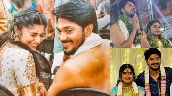 சன் டிவி சீரியல் ஹீரோவை திருமணம் செய்த “லப்பர் பந்து” பட நடிகை.. குவியும் வாழ்த்துக்கள் 