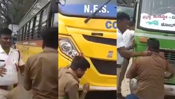 காதை கிழித்த ஹாரன் சவுண்ட்.. டிரைவருக்கு போலீஸ் கொடுத்த தண்டனை! இனி வாழ்க்கையில் மறக்கவே மாட்டாங்க