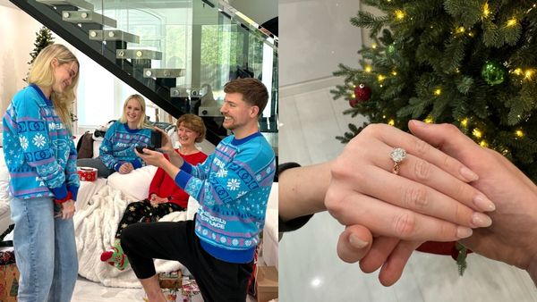 உலகின் நம்பர் 1 யூடியூபர் மிஸ்டர் பீஸ்ட் மண்டியிட்டு காதலிக்கு சர்ப்ரைஸ்.. யார் இந்த தியா பூய்சென்??