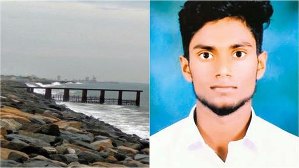 தந்தையுடன் கடலில் மீன் பிடித்த கோவை மாணவர்.. 34 கிமீ தூரம் தள்ளி கடலூரில் நொறுங்க வைத்த காட்சி