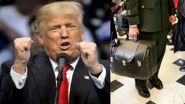 சற்று நேரத்தில்.. டிரம்ப் கைக்கு போகும் அணு ஆயுத பவர்.. அது என்ன நியூக்ளியர் புட்பால், பிஸ்கட்?