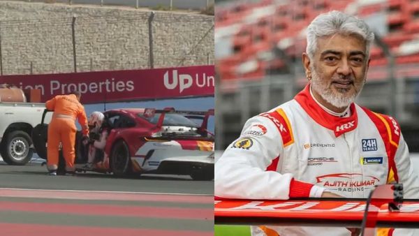 Ajith kumar car accident: 180 கிமீ வேகத்தில் சென்றபோது நடந்த விபத்து! சுழன்ற ரேஸ் கார்! அஜித் எப்படி உள்ளார்?