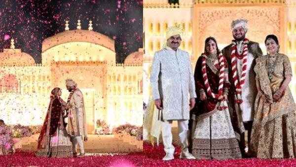 கெளதம் அதானி மகனுக்கு எளிமையான முறையில் நடந்த திருமணம்! மகிழ்ச்சியுடன் அதானி பகிர்ந்த புகைப்படங்கள்!