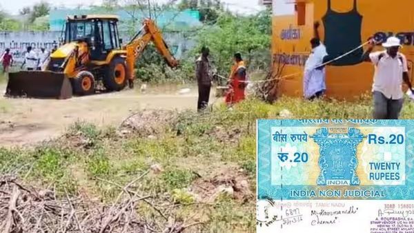 நெல்லையில் 37 சென்ட் நிலத்தை மீட்ட அரசு அதிகாரிகள்.. ரூ.5 கோடி நிலத்தில் திருநெல்வேலி தாசில்தார் செம