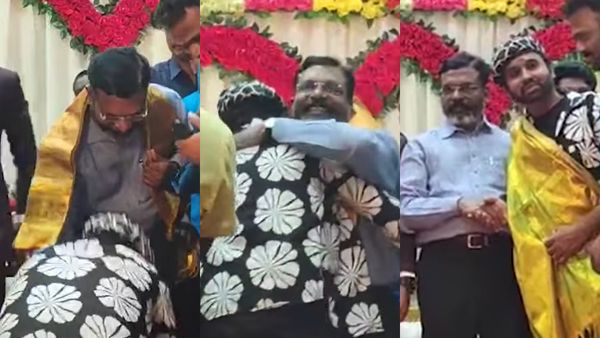 திருமாவளவன் காலில் விழுந்து ஆசிர்வாதம் பெற்றதில் என்ன தவறு? கொந்தளித்த நடிகர் கூல் சுரேஷ்!