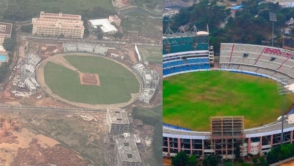 மதுரையில் மாஸாக உருவாகி வரும் கிரிக்கெட் ஸ்டேடியம்.. மின்விளக்கு பணிகள் ஓவர்.. 3 மாதங்களில் திறப்பு?