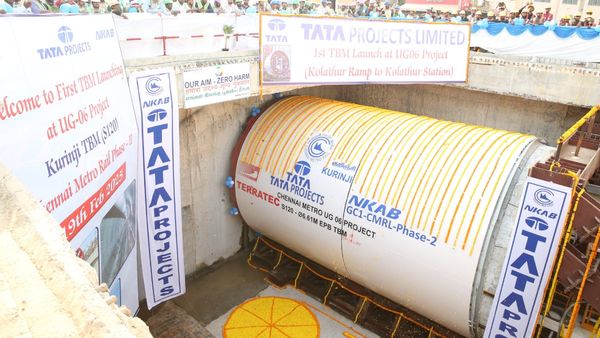 சென்னை கொளத்தூர் ஏரியாவில் ஆபரேஷனை ஆரம்பித்த ‘குறிஞ்சி’! 3 மாதம் தான்.. முழு வேகத்தில் மெட்ரோ பணிகள்