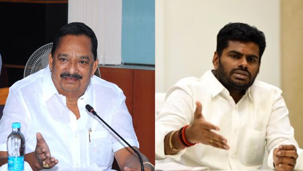 கமிஷன் காந்தி ஜெயிலுக்கு போவார்..பாஜக அண்ணாமலை புகார்! இது நல்லதல்ல..அமைச்சர் காந்தி சொன்ன விளக்கம்