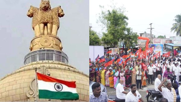 நிதி ஒதுக்க மறுத்த மத்திய அரசு! வெகுண்டெழுந்த திமுக கூட்டணி கட்சிகள்.. சென்னையில் இன்று ஆர்ப்பாட்டம்