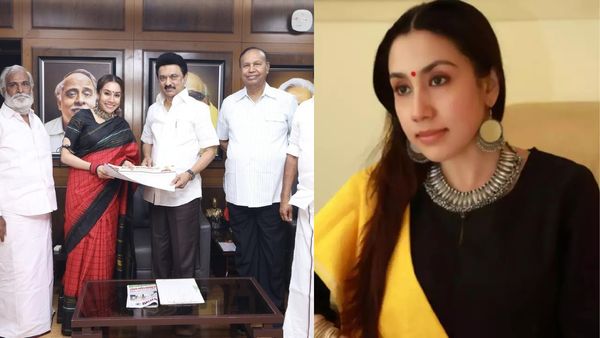 திமுகவில் முக்கிய போஸ்டை அள்ளிய சத்யராஜ் மகள் திவ்யா.. ஐடி விங்! எப்படி இந்த பதவி வந்தது தெரியுமா?