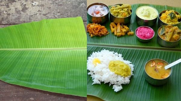 வாழை இலையின் நடுவில் இருக்கும் கோடு யார் போட்டது? பின்னணியில் சுவாரஸ்யம்!