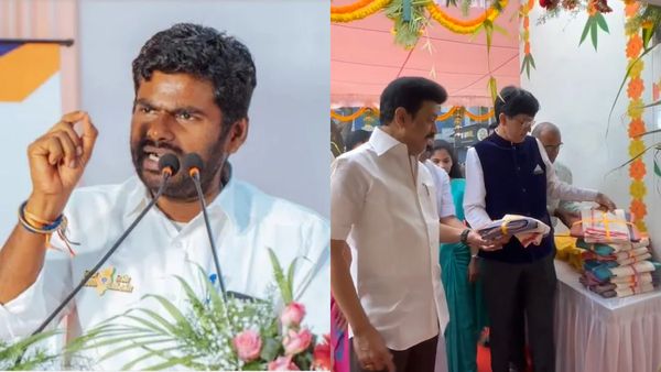 ‘கமிஷன்’ காந்தி! வேட்டியிலும் ஊழல்.. ஜெயிலுக்கு போகும் முதல் அமைச்சரே அவர் தான்! அண்ணாமலை அட்டாக்