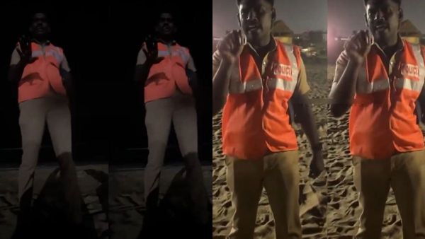 இருட்டுல ஆணும், பெண்ணும் உட்கார கூடாதா சார்? சென்னை மெரினாவில் போலீசுடன் பெண் வாக்குவாதம்! கடைசியில?