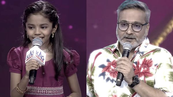 மூச்சு விடாமல் பாடிய சிறுமி.. உச்சி முகர்ந்து சரண் சொன்ன வார்த்தை.. நெகிழ்ந்த சரிகமப மேடை