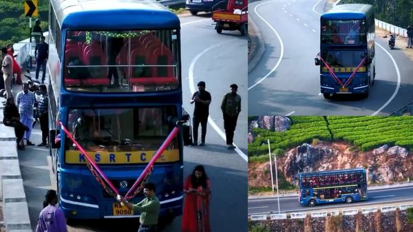 மூணாறில் டபுள் டக்கர் பஸ்.. தேனி சாலையில் உச்சி மலையில் மிகப் பெரிய ரிஸ்க் எடுக்கிறதா கேரளா?