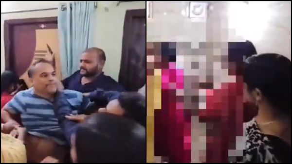 அத்தனை பேர் சுற்றிலும்.. கணவரை 