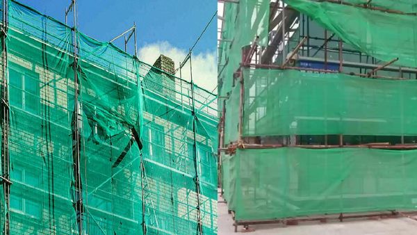 புதிய கட்டடங்களுக்கு பச்சை நிற வலை போடுவது ஏன் தெரியுமா?