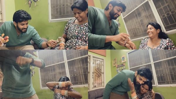 சுந்தரி சீரியல் கேப்ரில்லாவிற்கு எளிமையான வளைகாப்பு நடத்திய வில்லன் நடிகர்.. இப்படி ஒரு பந்தமா?