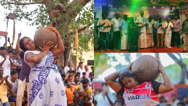 ஆண்களுக்கு நிகராக 27 முறை இளவட்ட கல்லை தூக்கி 41 வயது நெல்லை ராஜகுமாரி மாஸ்! உணவு ரகசியம் தெரியுமா?